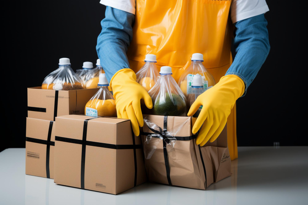 Transporte de produtos de limpeza riscos e normas